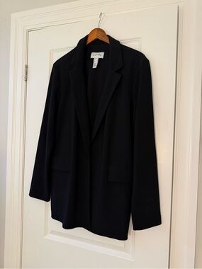 Joseph Ribkoff Black Single-Button Blazer